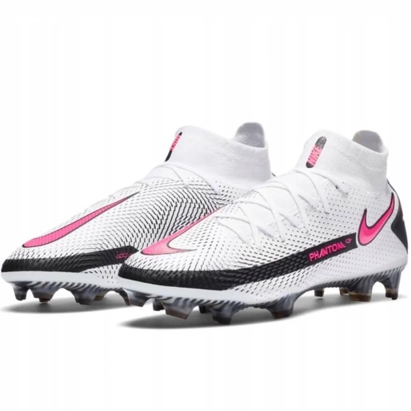 Nike Other - Nike phantom gt2 dynamic elite fit fg soccer cleats white pink size 12